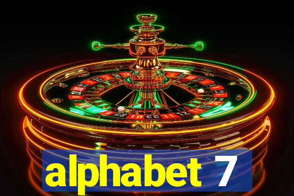 alphabet 7